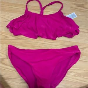 dark pink bikini